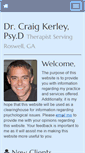 Mobile Screenshot of drkerley.com